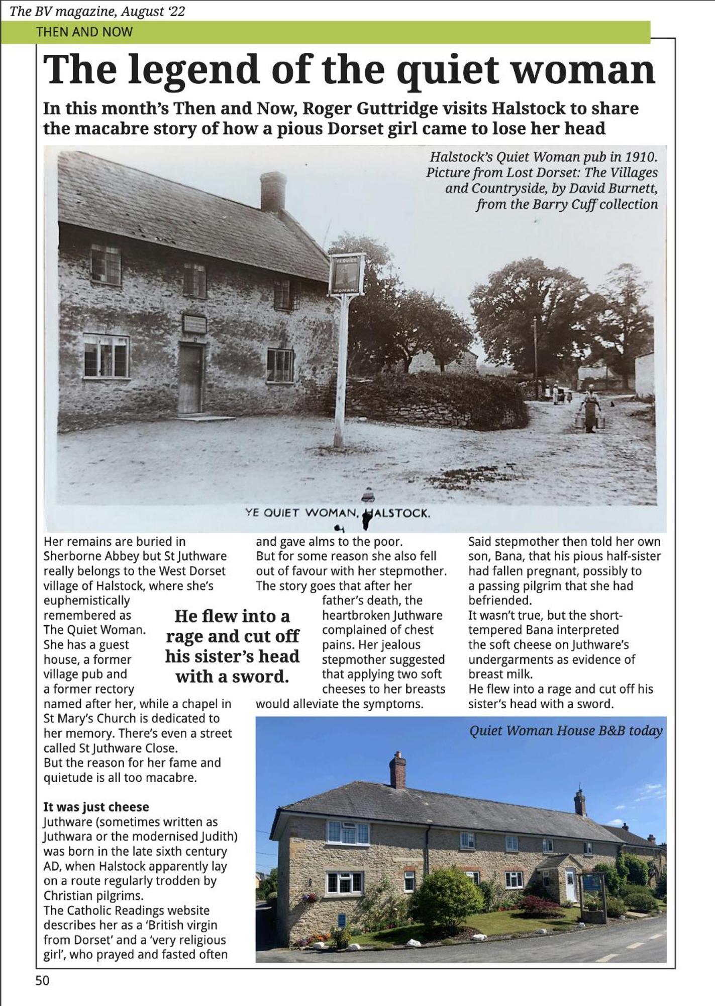 مبيت وإفطار Halstock Quiet Woman House المظهر الخارجي الصورة